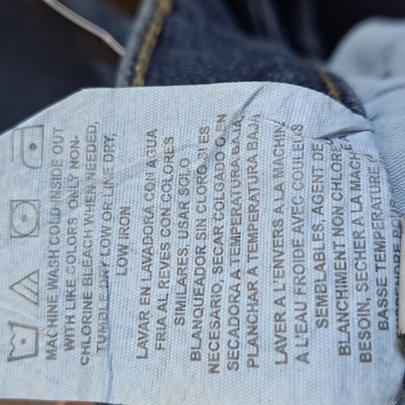 Lee Relaxed Fit Straight Leg Mid Rise Jaded Mid Wash Jeans 14 Long NEW - Picture 7 of 8